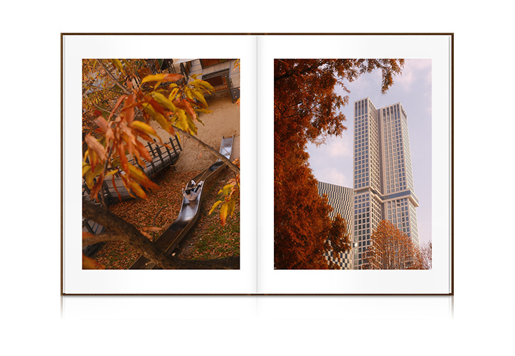 Portrait Photo Book of Seoul Korea in Autumn