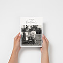 Mini Portrait Family Magazine held in hands