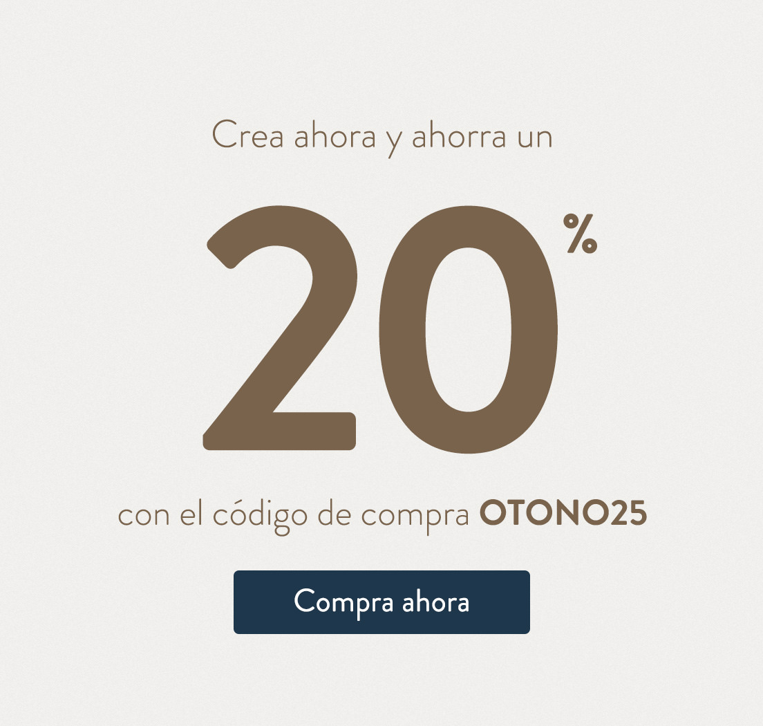 Cree ahora y ahorre un 20 % con el código SEASONS al finalizar la compra. Compre ahora.