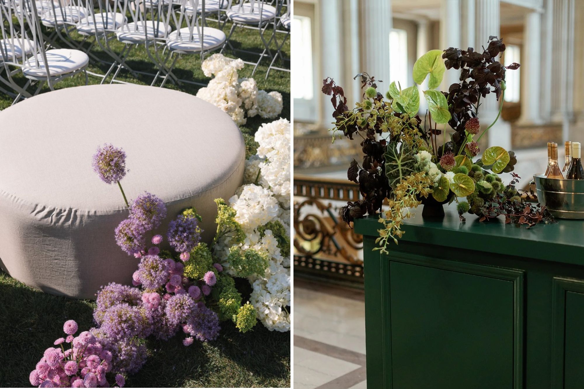 Ash and Oak flower arrangement