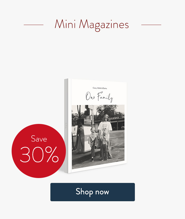 Save 30% on Mini Magazines. Shop now.