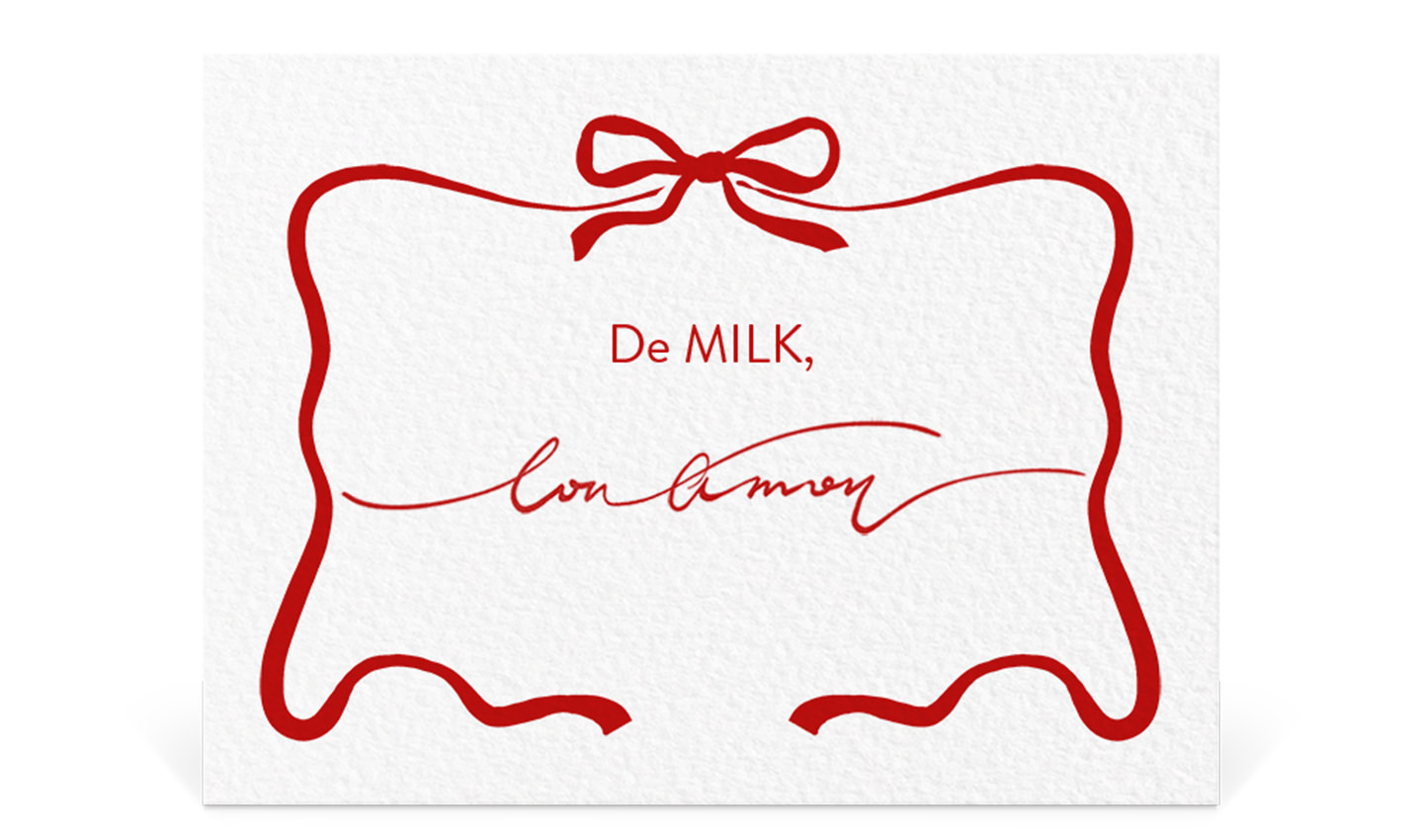 De MILK, con amor​