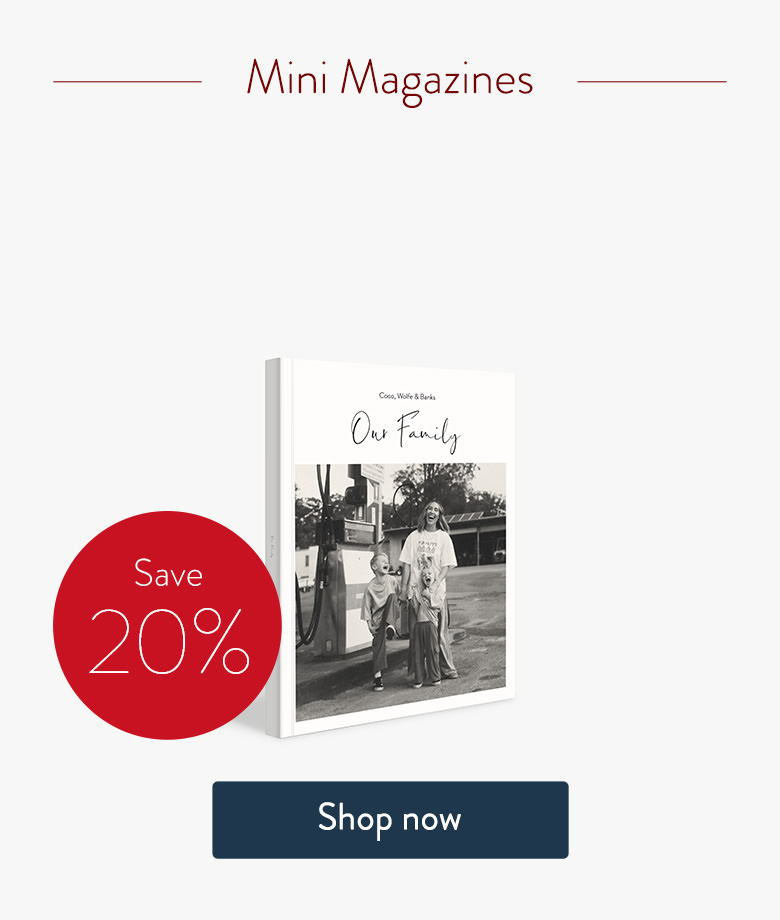 Save 20% on Mini Magazines. Shop now.