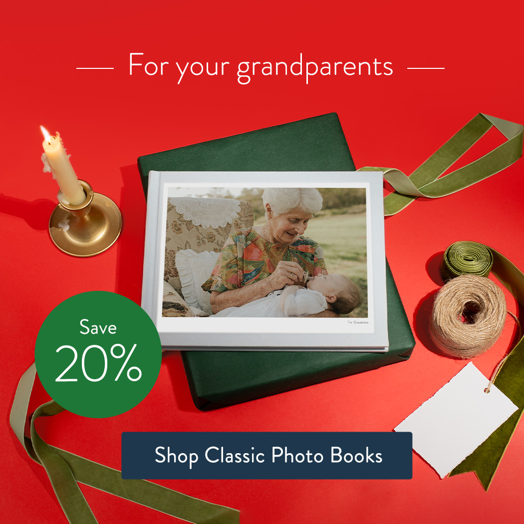 For your grandparents. Shop Classic Photo Books.