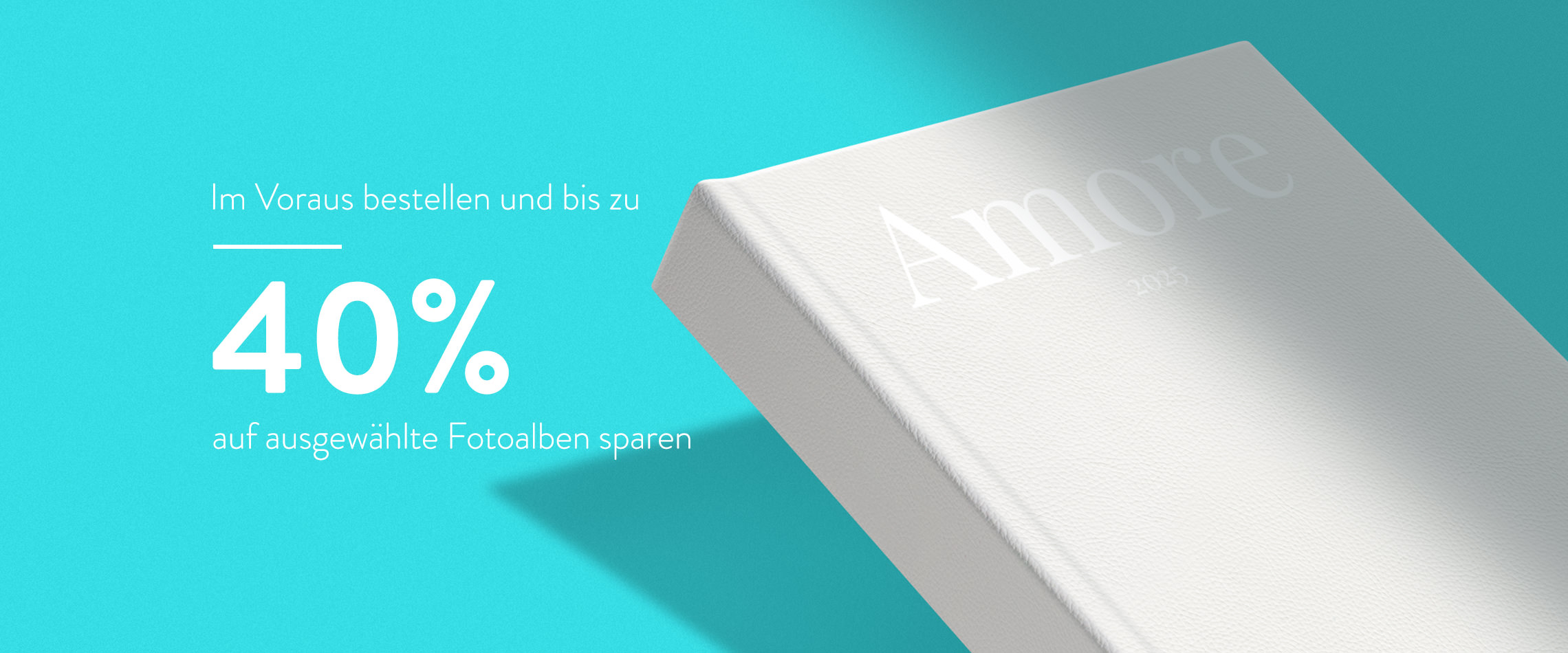 Kaufen Sie im Voraus und sparen Sie bis zu 40 % auf Fotoalben. Jetzt einkaufen.