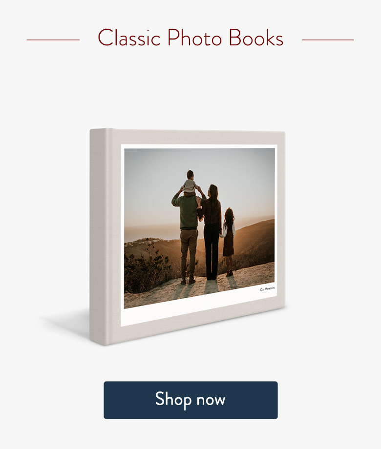 Shop Classic Photo Books.