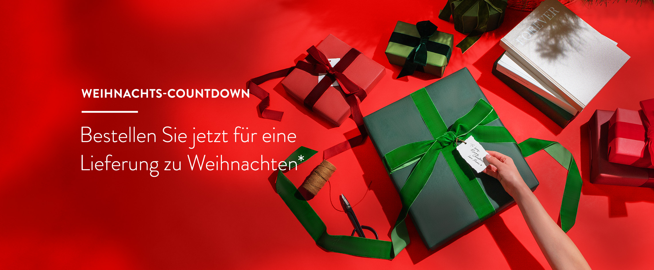 Weihnachts-Countdown.