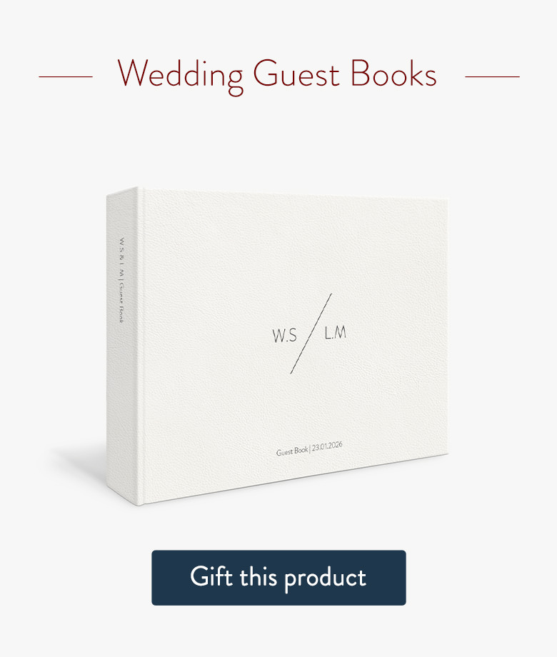 Gift a Wedding Guest Book