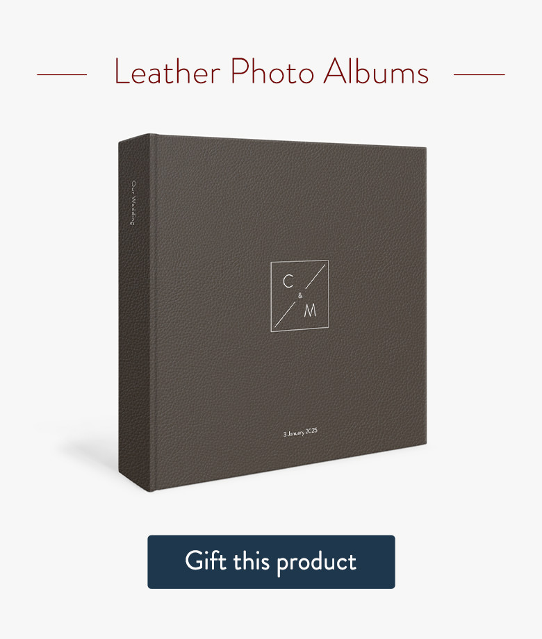 Gift a Leather Photo Album