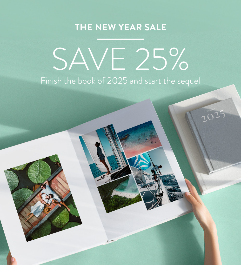 The New Year Sale. Save 25%.