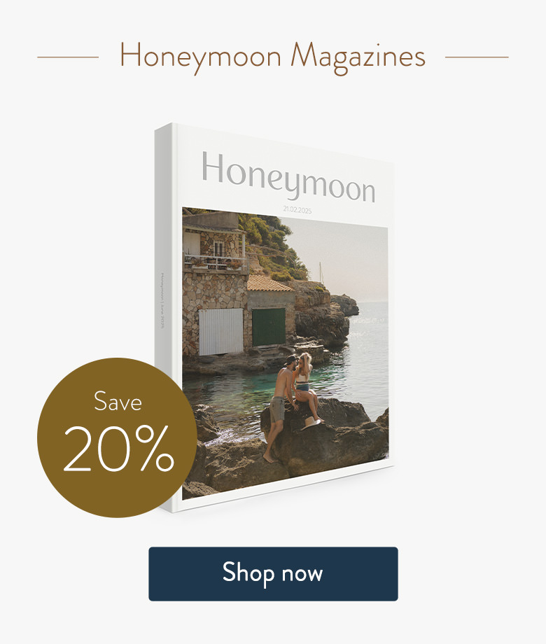 Save 20% on Large Honeymoon Magazines. Shop now.