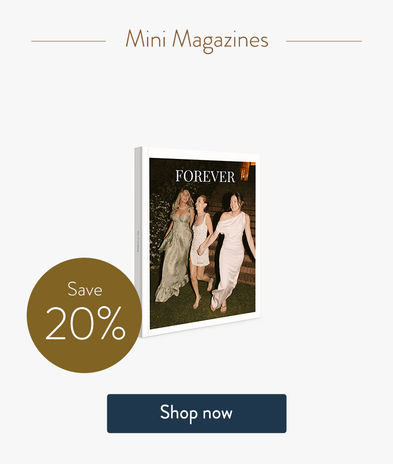 Save 20% on Mini Magazines. Shop now.