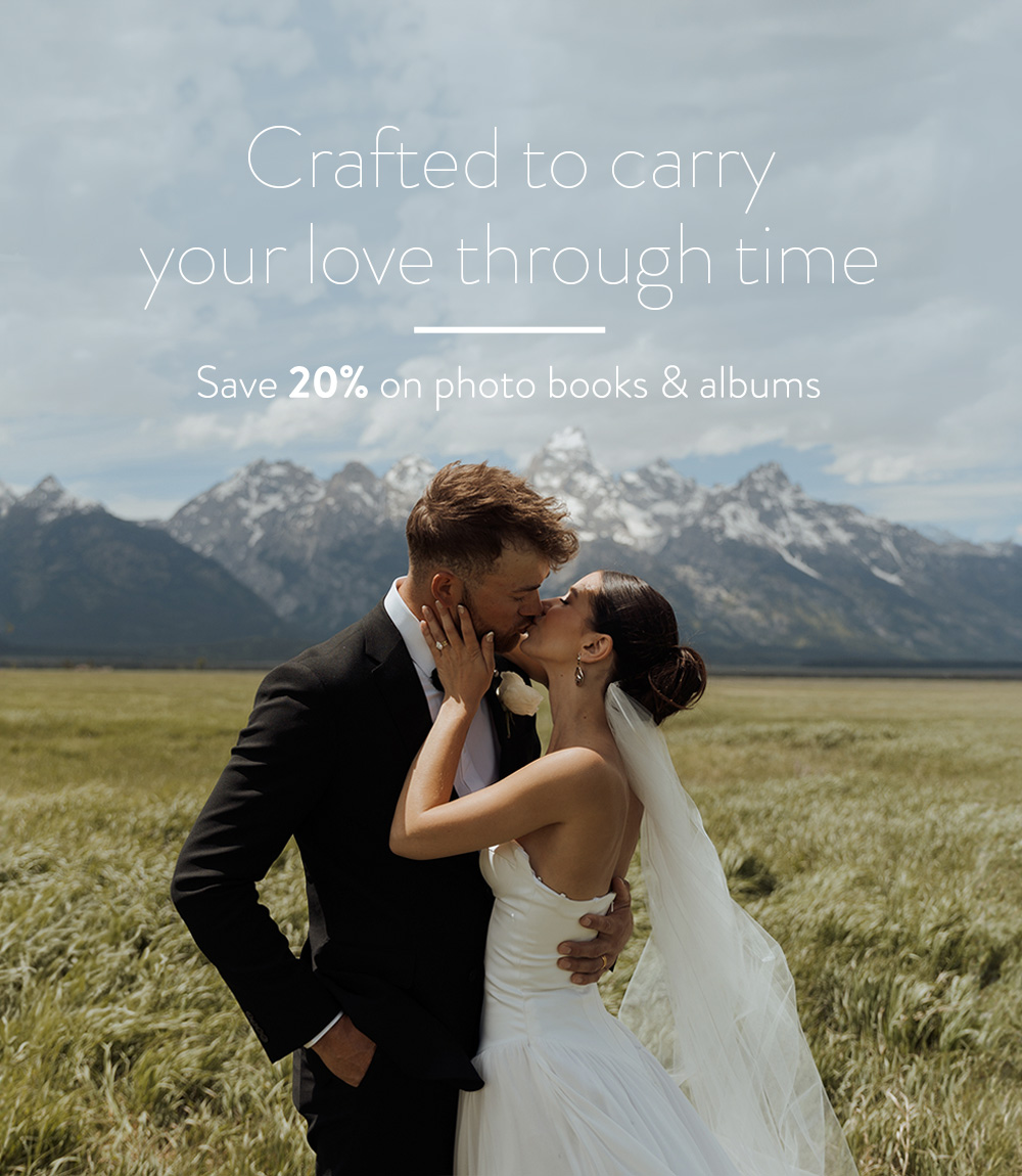 Crafted to carry your love through time. Save 20% on photo books and albums.