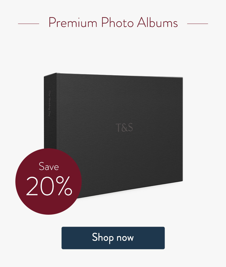 Save 20% on Premium Photo Albums. Shop now.