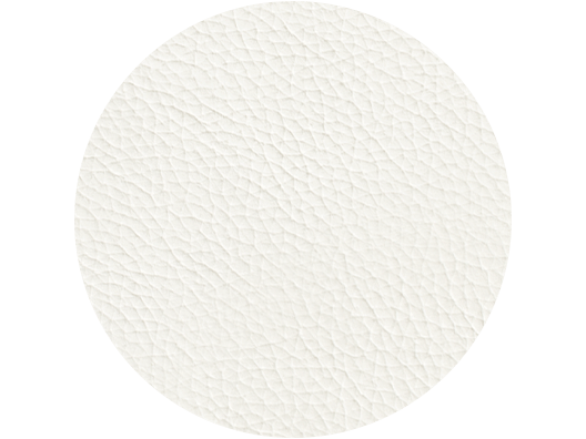 Cuir Premium - Blanc d'hiver.