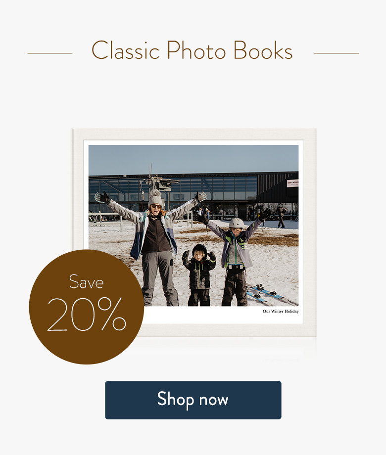 Classic Photo Books - Save 20%