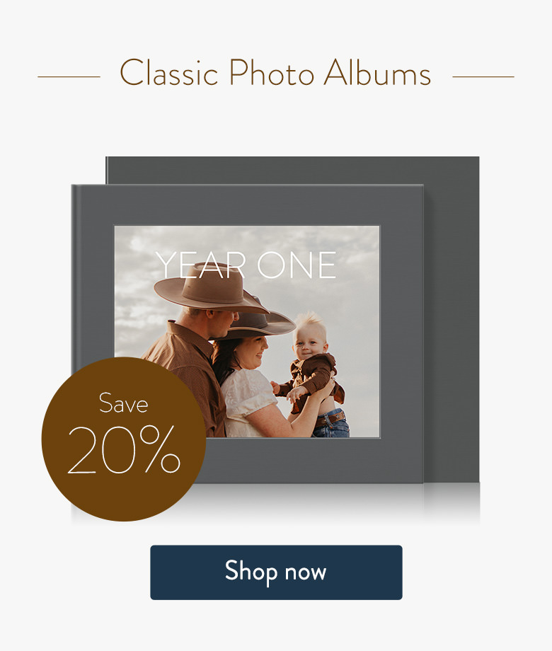 Classic Photo Albums - Save 20%