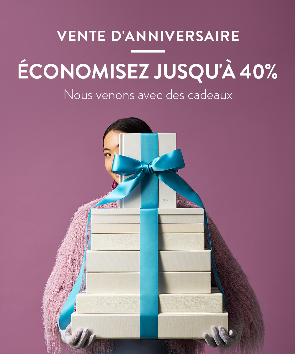 Vente d'anniversaire - Économisez jusqu'à 40%