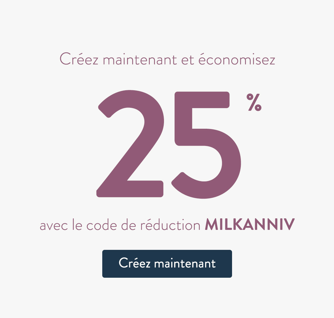 Economisez 25% avec le code promo