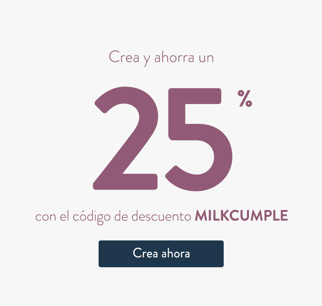 Crea y ahorra un 25%