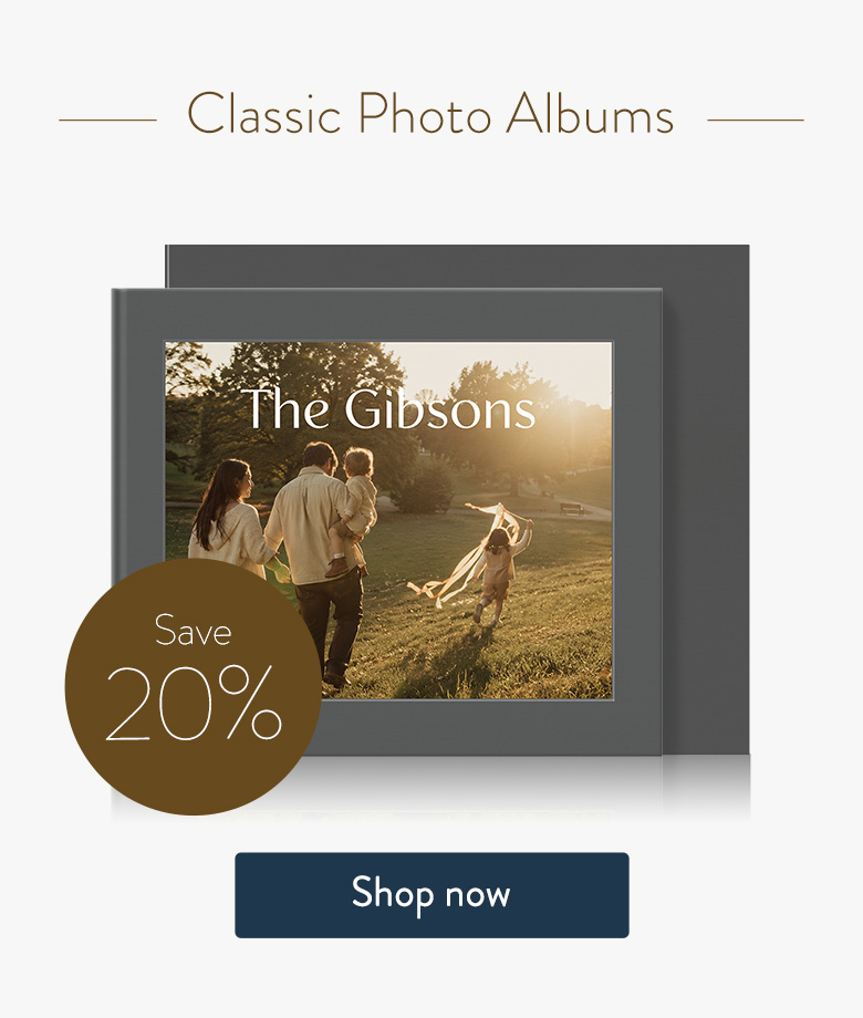 Classic Photo Albums Save 20%