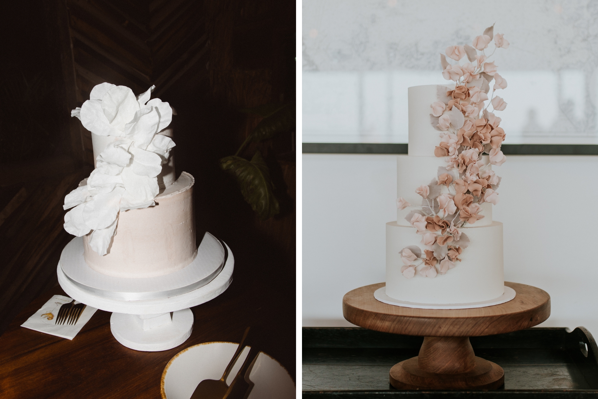 sculptural wedding cakes