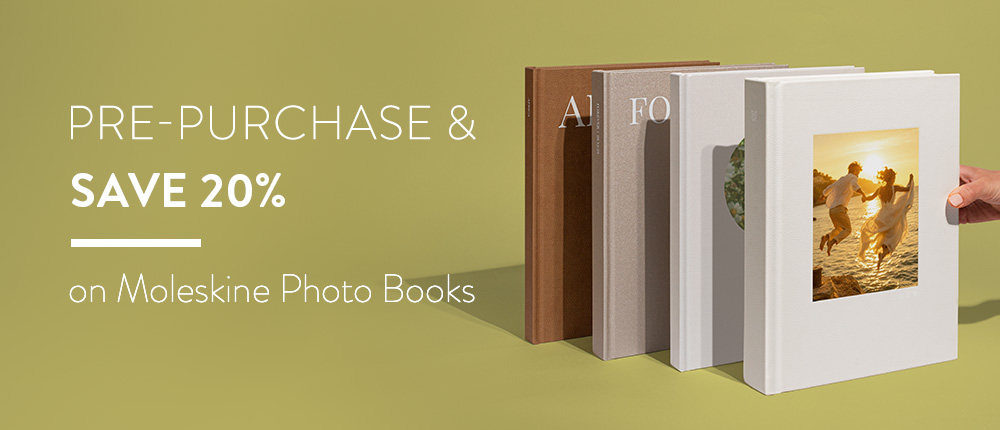 Save 20% on Moleskine Photo Books