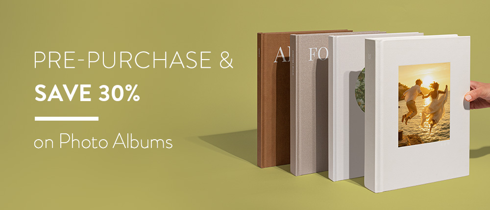 Save 30% on Photo Albums