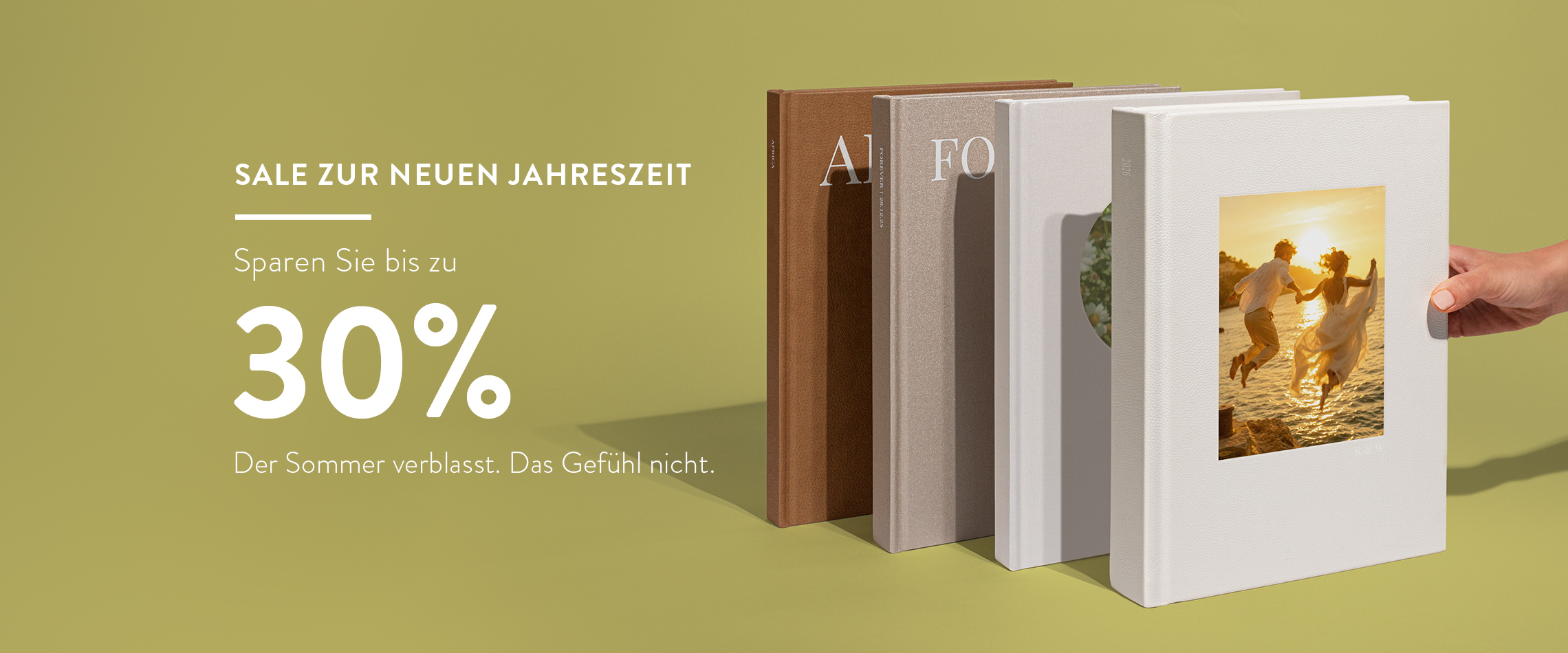 Sale zur neuen Jahreszeit.