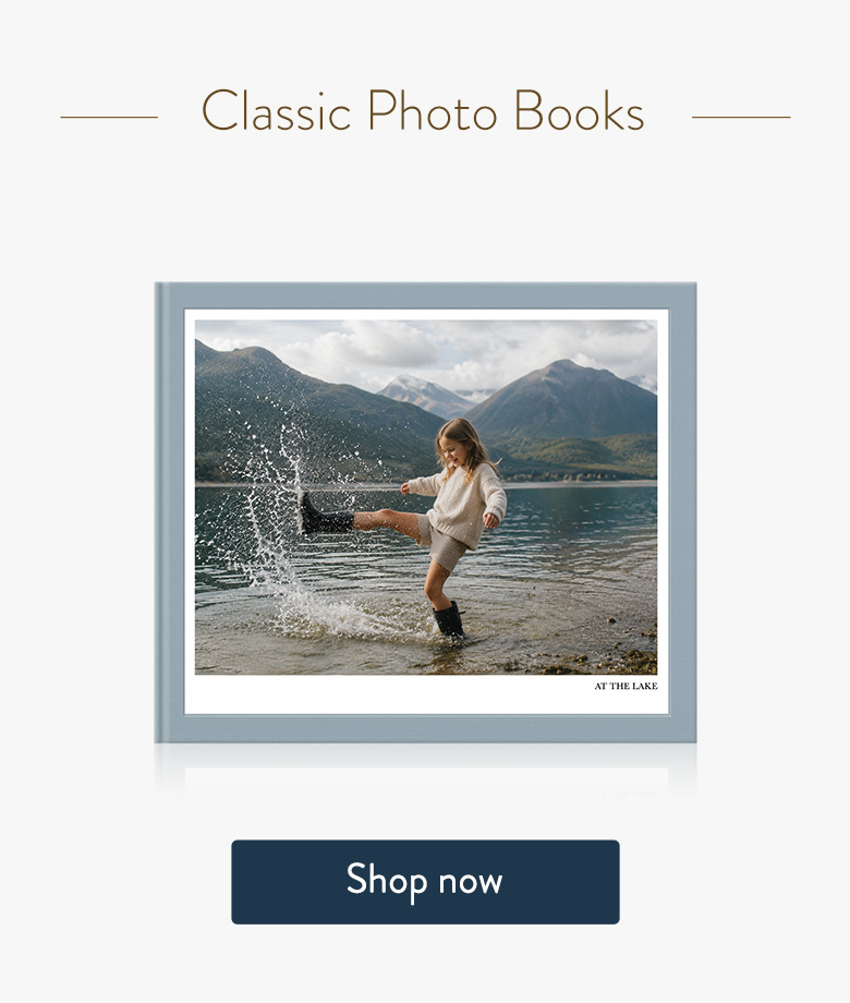 Save 20% on Classic Photo Books. Shop now.