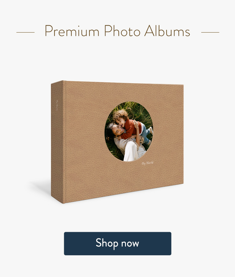 Save 20% on Premium Photo Albums. Shop now.