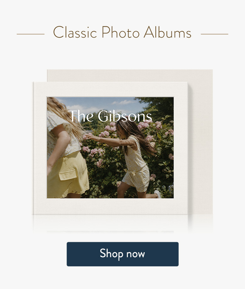 Save 20% on Classic Photo Albums. Shop now.