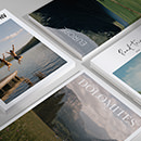 Three Travel Magazines laid out displaying cover designs