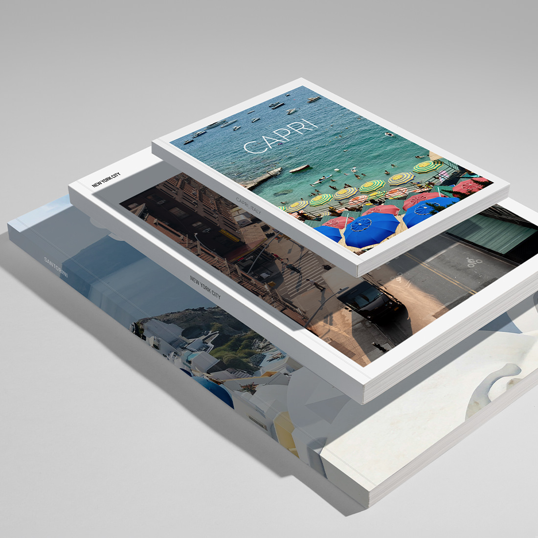 Un aperçu des formats de notre magazine de voyage.