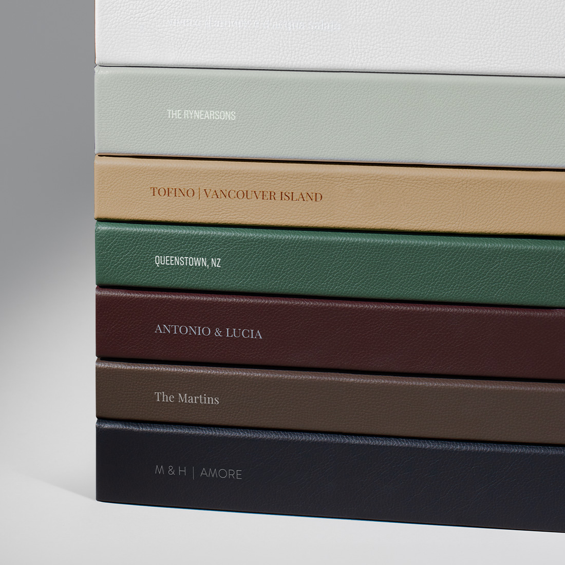 A choice of beautiful Milano leathers.