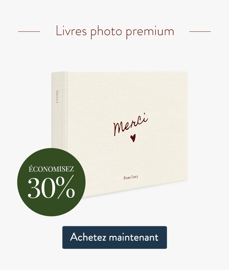 Livres photo premium - Economisez 30%