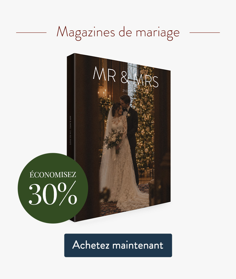 Magazines de mariage - Economisez 30%
