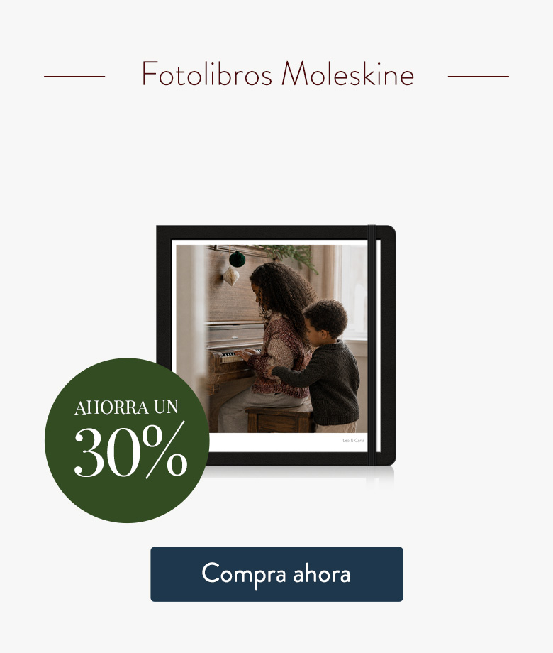 Fotolibros Moleskine - Ahorra un 30%