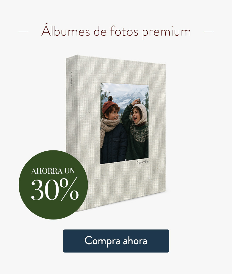Álbum de fotos premium - Ahorra un 30%