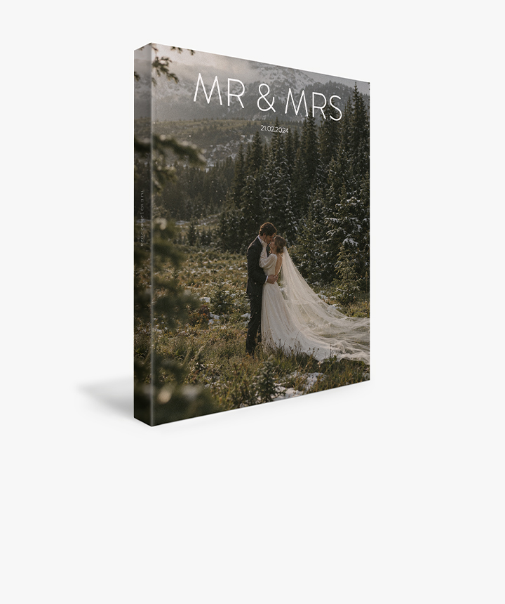 Product image for Large Portrait Wedding Magazine