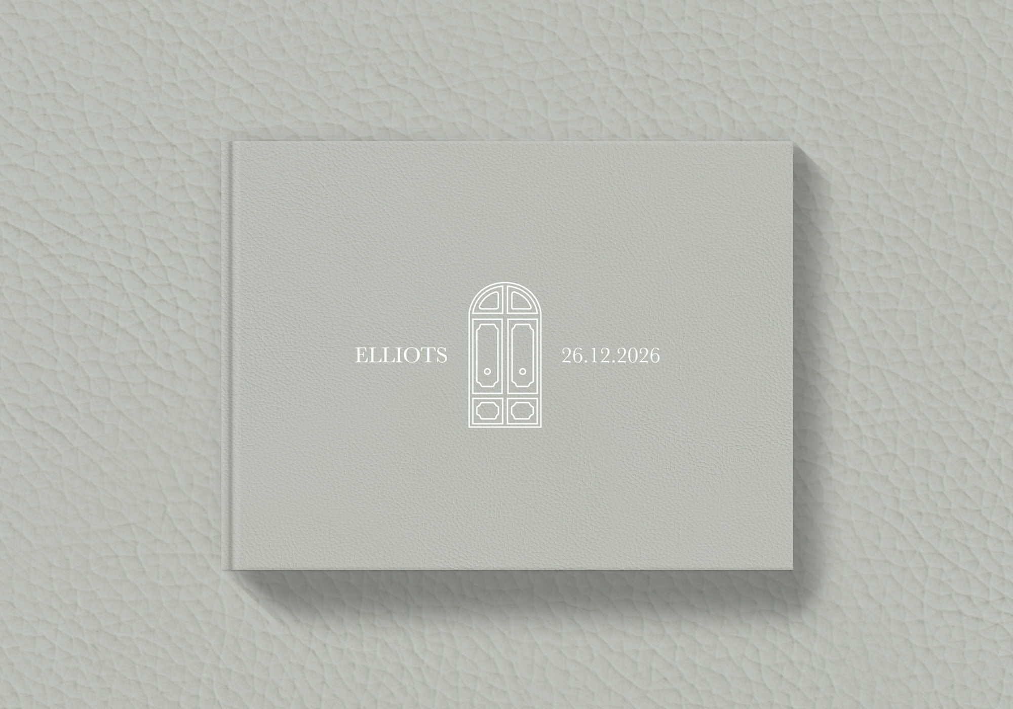 Sliver Gray premium leather cover