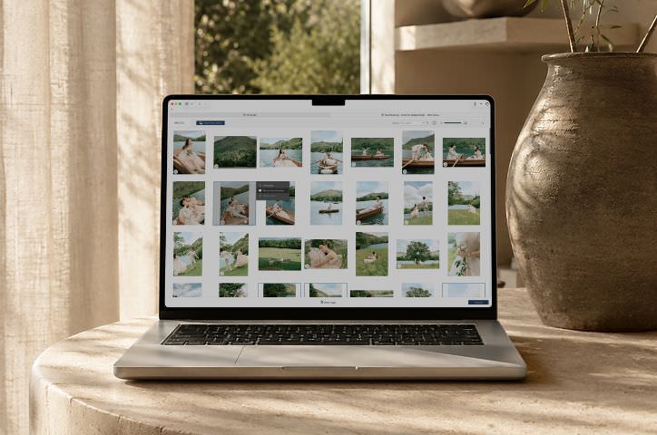 Design Studio Photo Library opened on Mac.