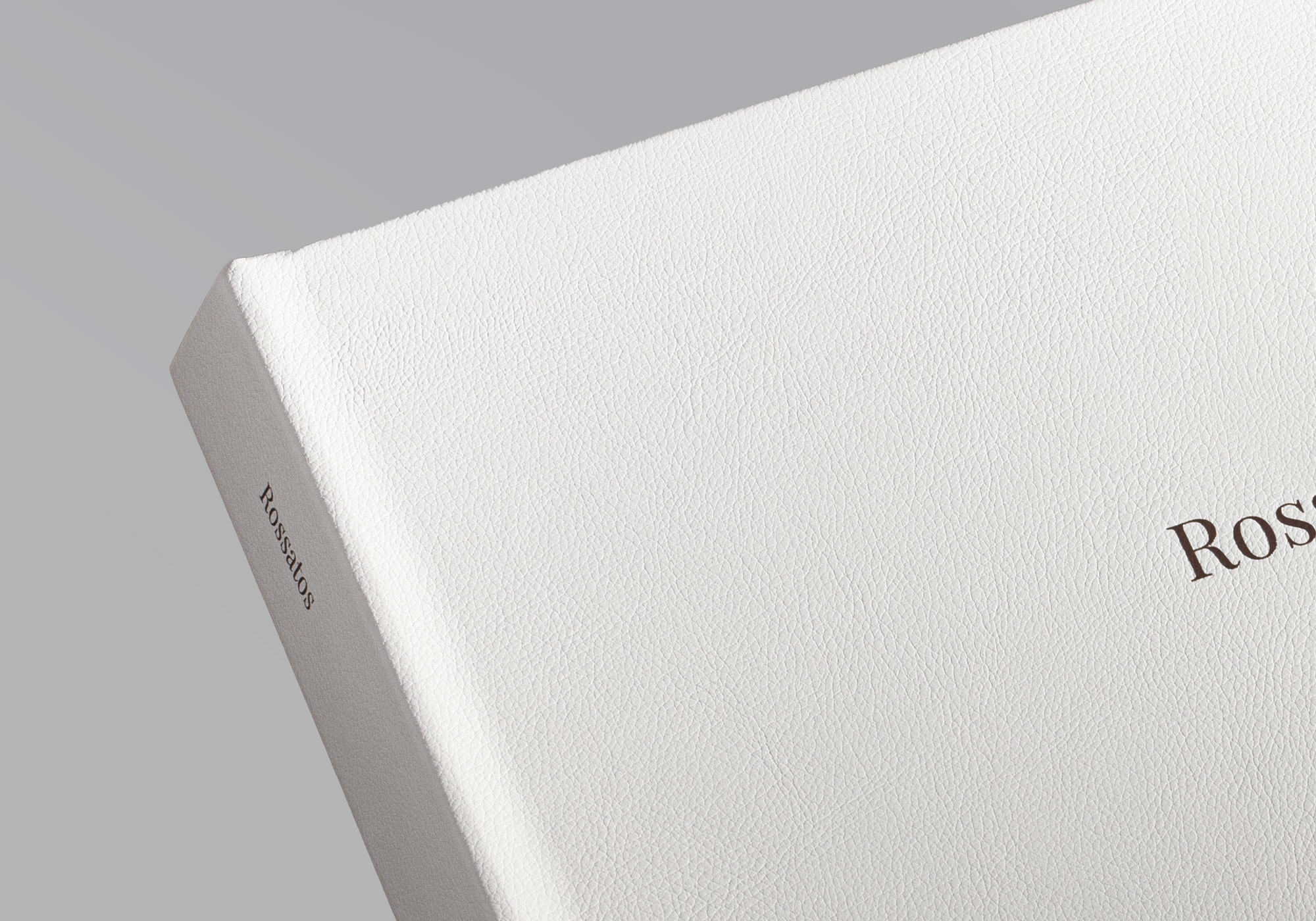White vegan leather