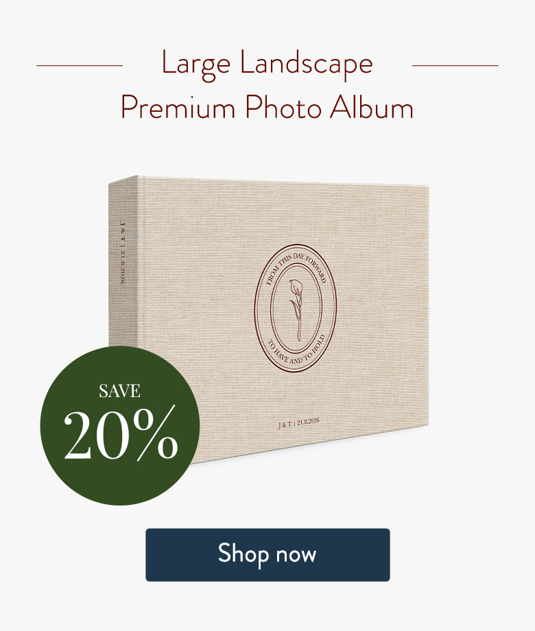 Large Landscape Photo Album - Save 20%