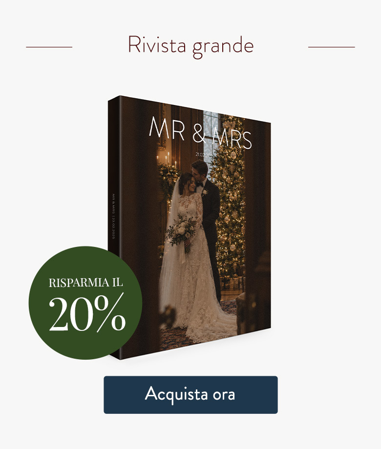 Risparmia il 20% - Rivista grande