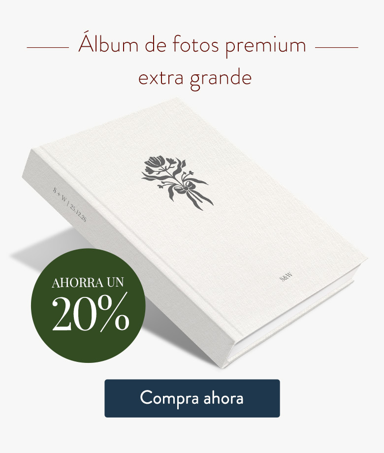 Ahorra un 20% - Álbum de fotos extra grande