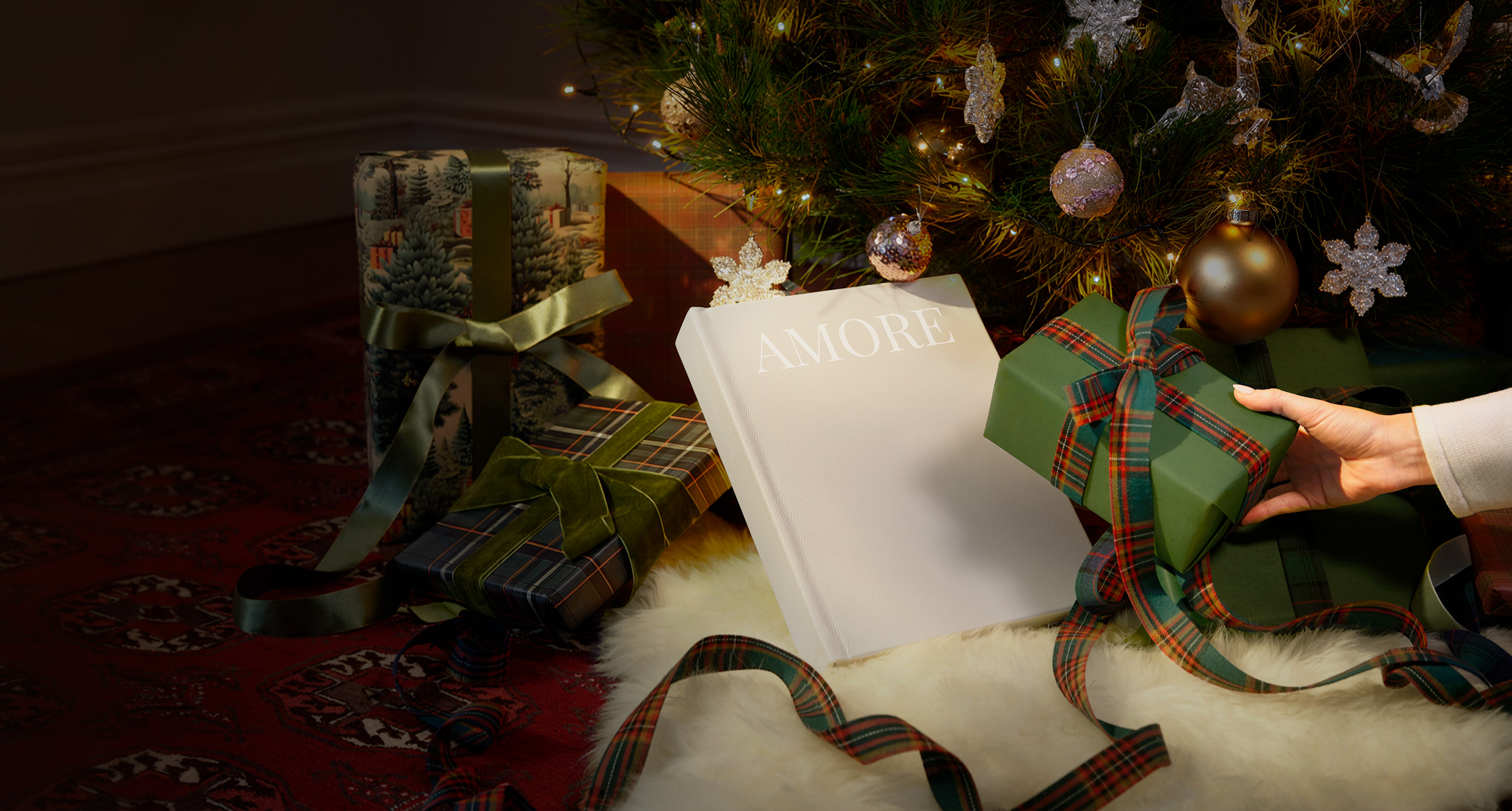 Christmas bestsellers under a xmas tree